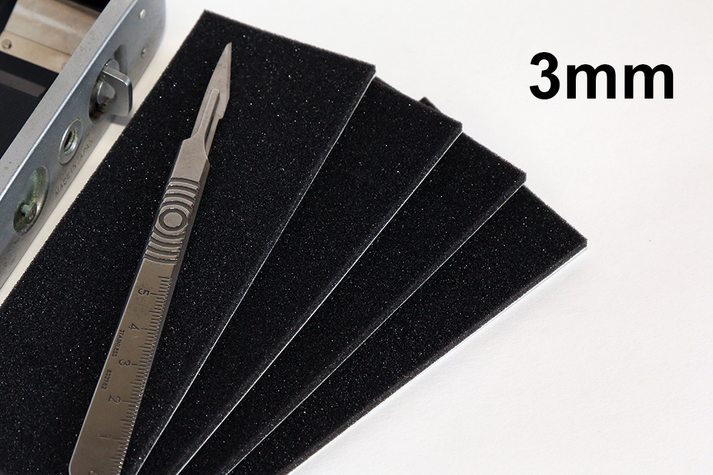 3mm camera light seal foam sheet - Milly's Cameras