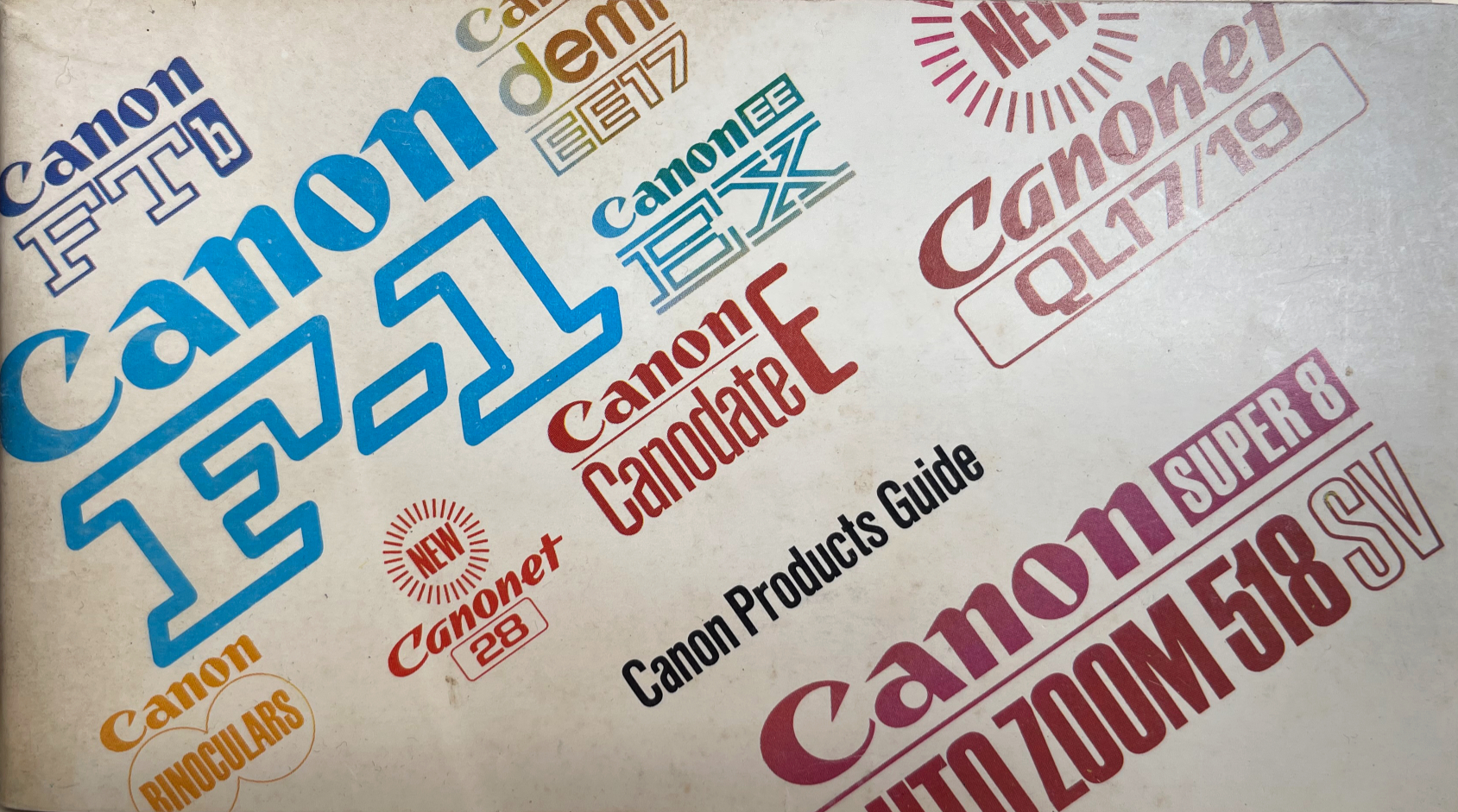 Canon Product Guide