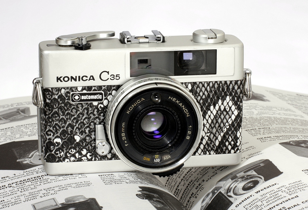 Konica C35 Film Camera Leather Skin by Millys Cameras