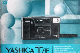 Yashica T AF User Instruction Booklet