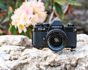 Yashica fx-3 Custom Film Camera Leather - Millys Cameras - Jayne Louise Photography Brand Photographer