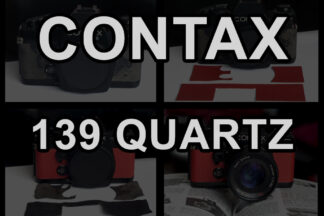 Contax 139 Quartz pre-cut covers - Milly's Cameras