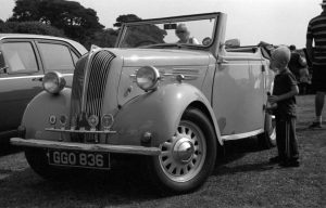 Vintage car convertible black and white photograph taken with Ashi Pentax Spotmatic SP with Carl Zeiss Pancola 50mm 1:8 lens Vintage car convertible black and white photograph taken with Ashi Pentax Spotmatic SP with Carl Zeiss Pancola 50mm 1:8 lens