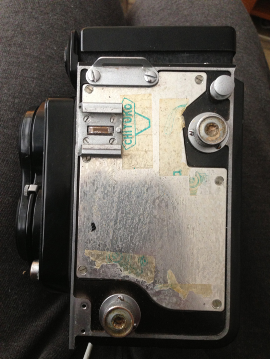 Minolta Autocord Red Leather Custom Covers