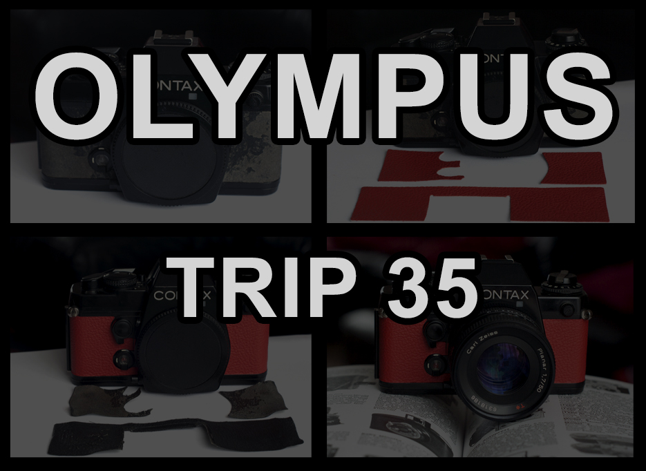 Olympus Trip 35 pre-cut covers - Milly's Cameras