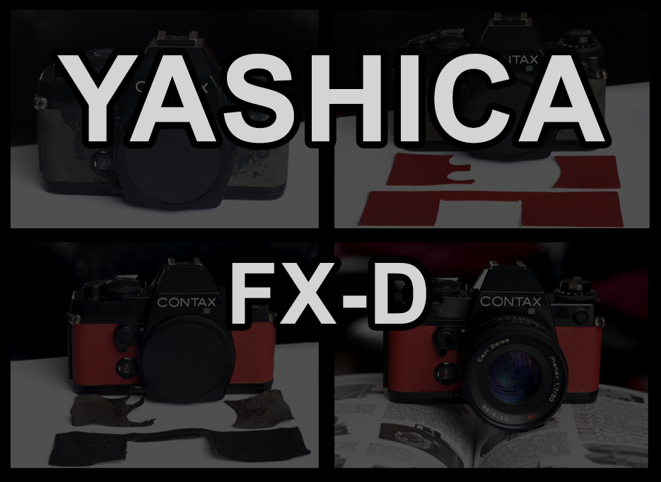 Yashica FX-D pre-cut covers - Milly's Cameras
